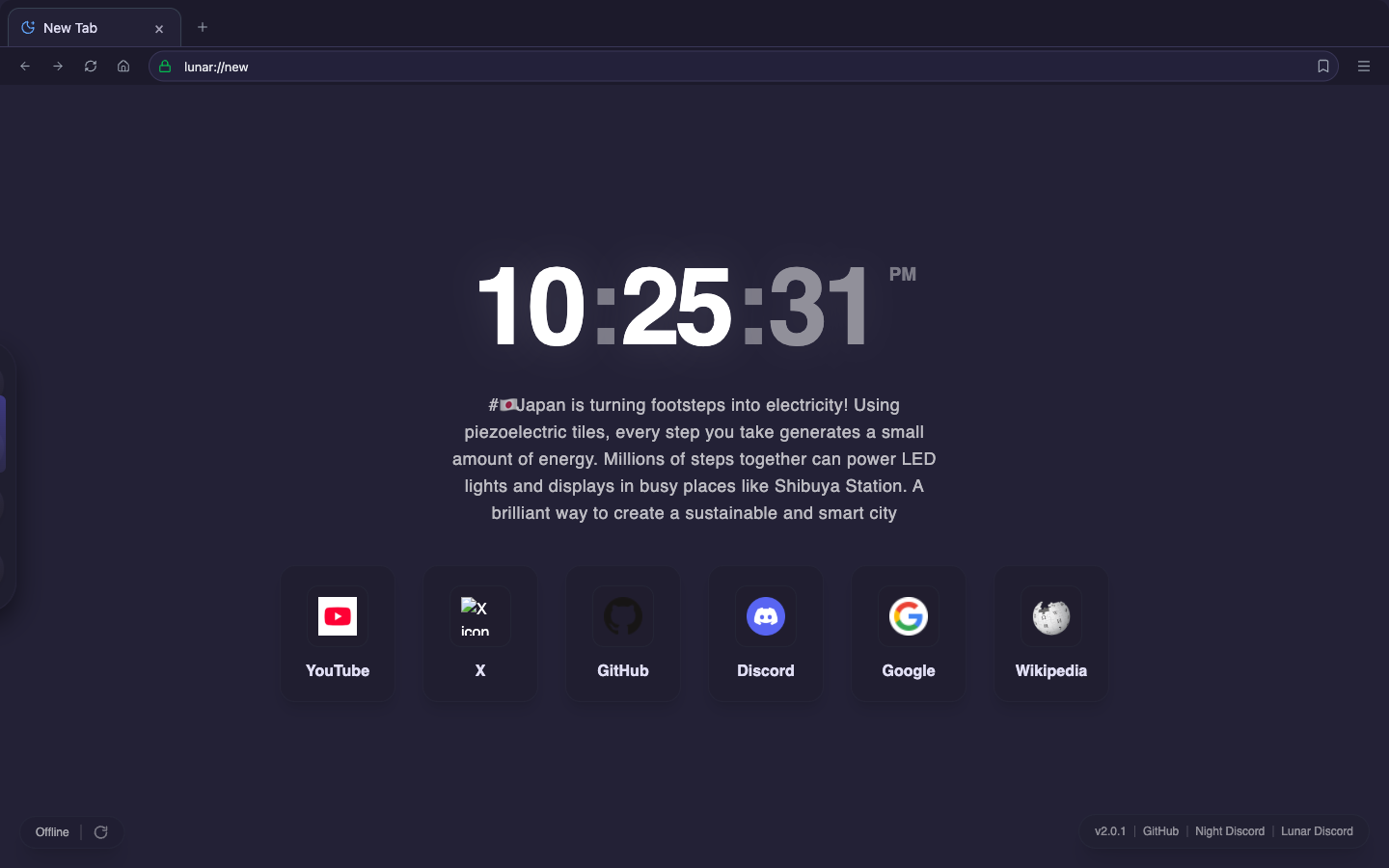 Lunar v2 web proxy hosted at lunaron.top