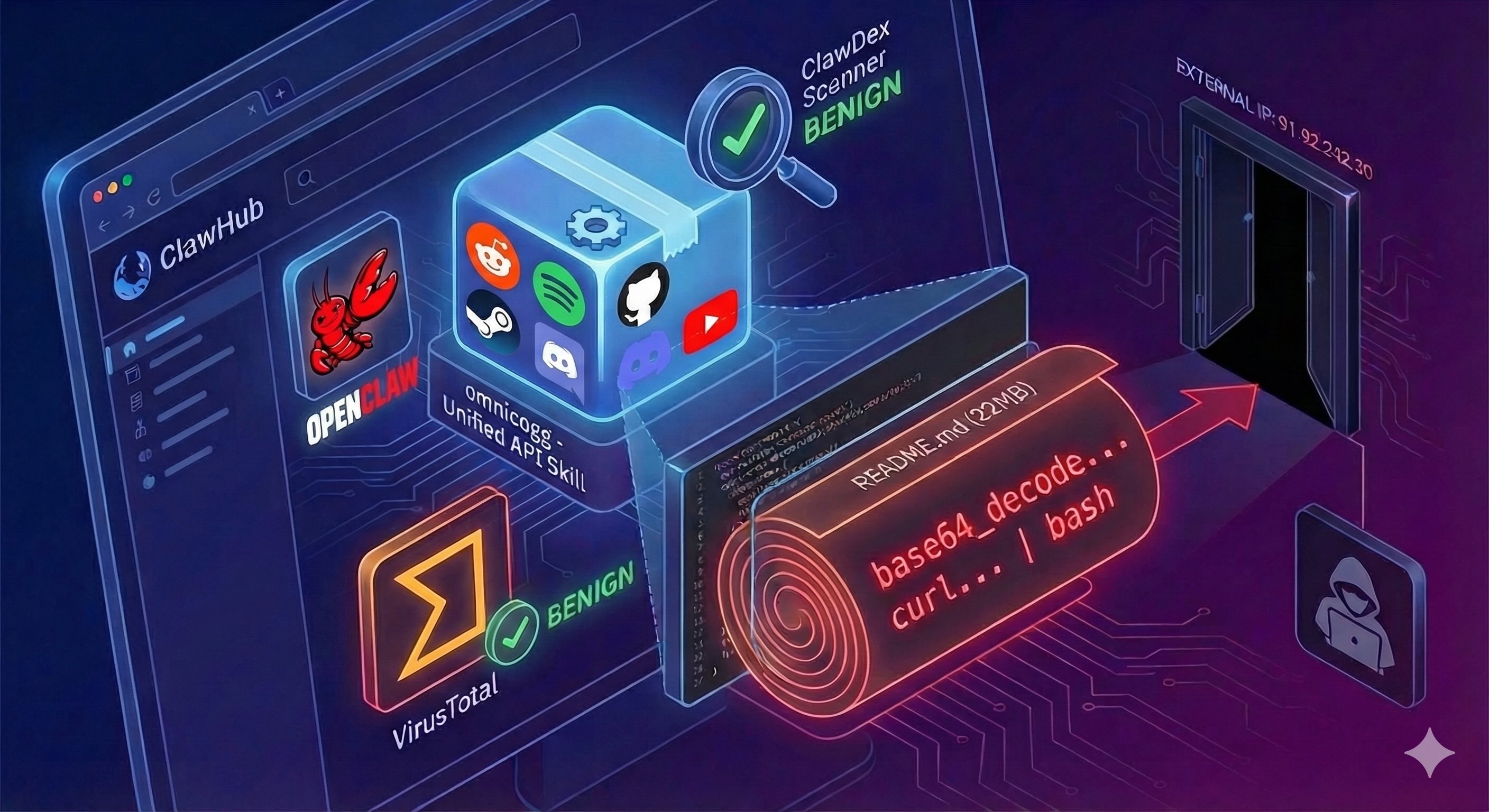 Anatomy of a Deception: Uncovering the 'omnicogg' Dropper in ClawHub